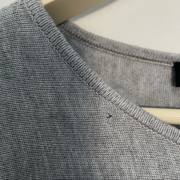 Rachel Zoe Embellished Evil Eye Lightweight Sweater | Size Medium - Picture 5 of 10